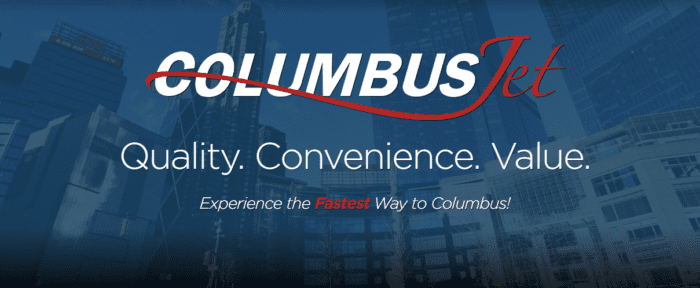 Columbus Jet banner