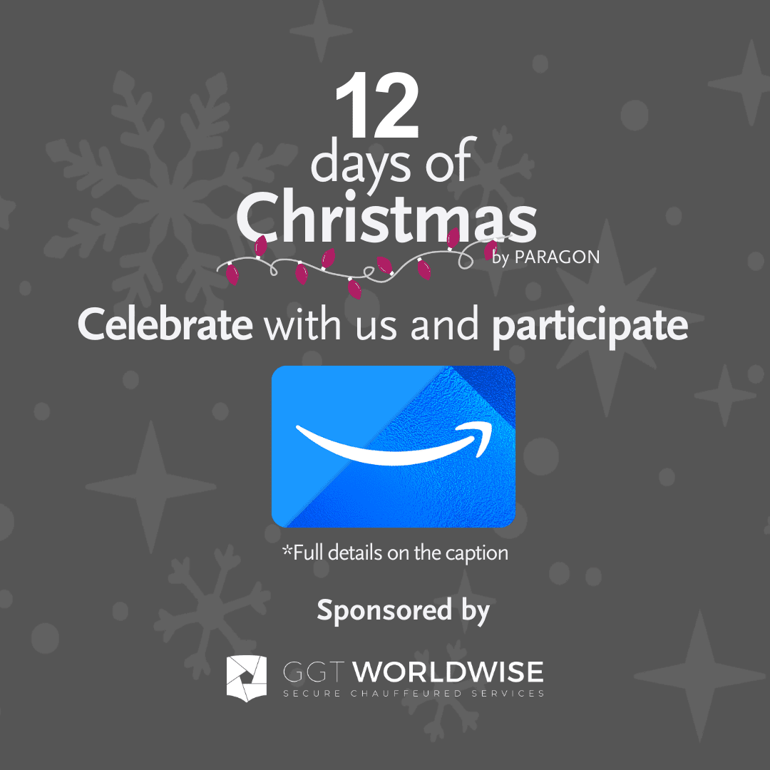 Available gift card on: December 23rd, 2024. 
This holiday season, we’re excited to offer you a chance to WIN an AMAZON eGift card! Want to boost your chances? Here’s how you can earn additional entries:
Follow GGT WORLDWISE and PARAGON AVIATION on Instagram.
Share this post on your timeline and stories using the hashtag #12DaysOfChristmas.
Tag 3 aviation friends in the comments.
The winner will be announced in the comments on December 25th, 2024.