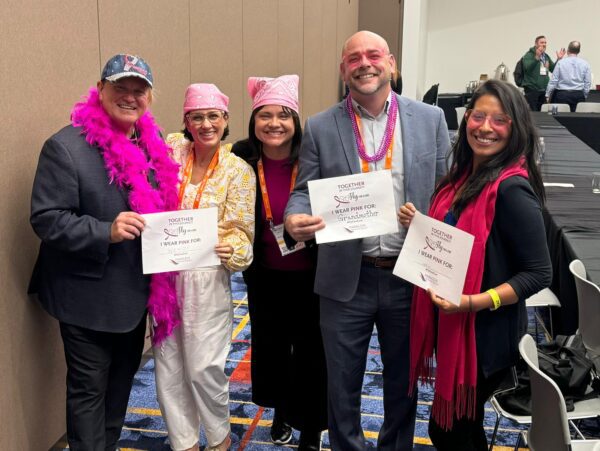 Scott Harrold, Cynthia De Oliveira from Lider Aviation, Crystal Kubeczka, Chris Bigger with MedAire, Inc, Sandra Giles with Pfizer