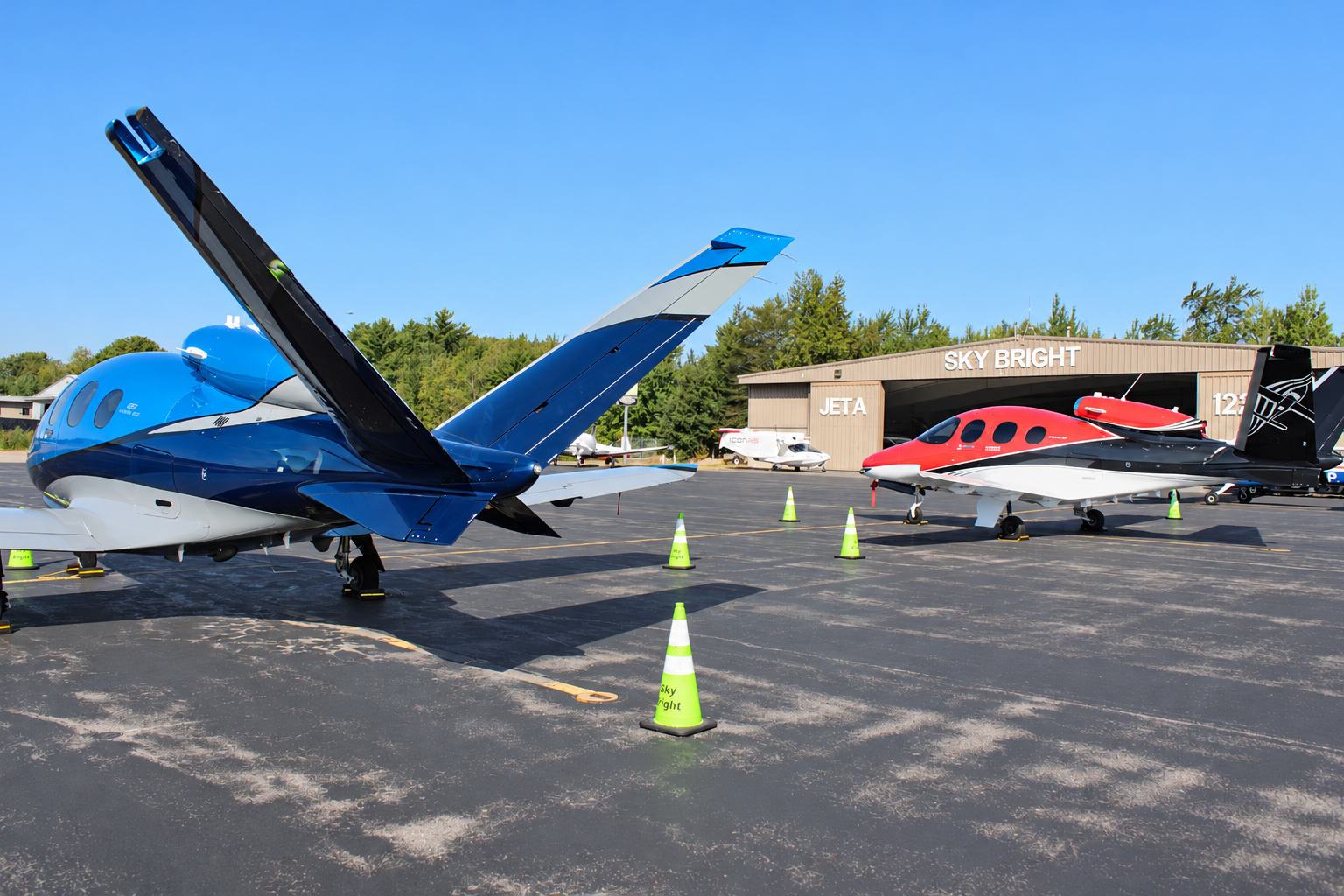 Sky Bright Aviation Ramp